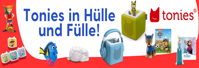 verschiedene Tonies-Abbildungen