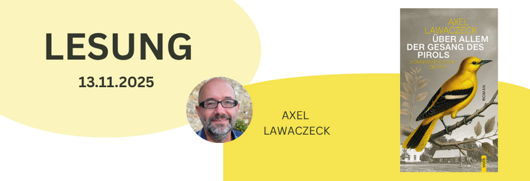 Buchlesung: Axel Lawaczeck