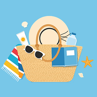 Perfekt f&uuml;r Koffer &amp; Strandtasche! - Sommer, Sonne, Taschenb&uuml;cher