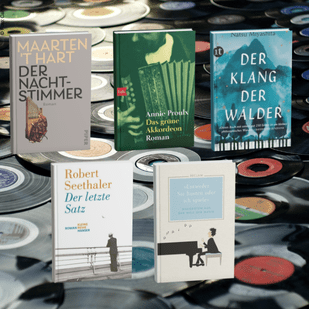 Musikb&uuml;cher - Literatur mit Klang