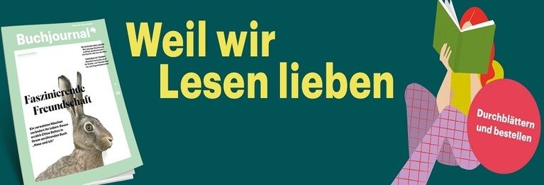 Titelbild des Prospekts Buchjournal