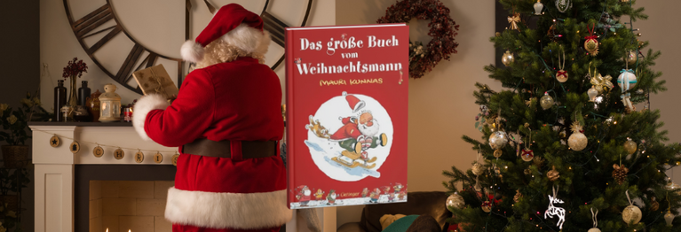 Mauri Kunnas erzählt, wie der Weihnachtsmann wirklich lebt